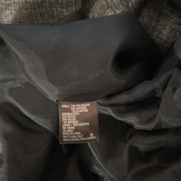 Antonio Melani Black Gray Tweed SZ 6 Tailored Lined Blazer Jacket NEW - Picture 6 of 6